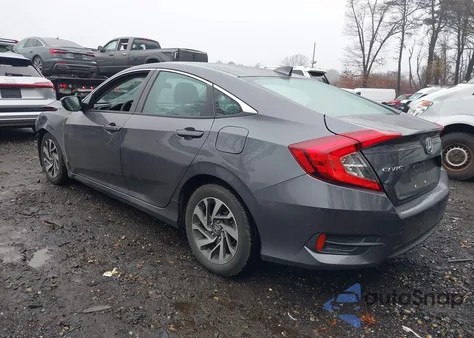 2017 Honda Civic Ex z USA, uszkodzony, nr VIN 2HGFC2F78HH564540